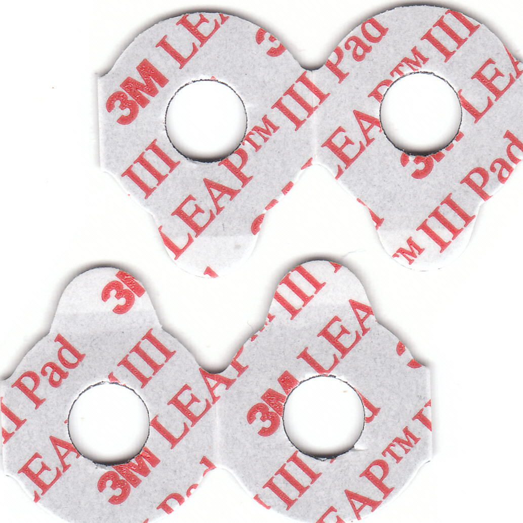 Leap III | Klebepad Durchmesser 18 mm oval