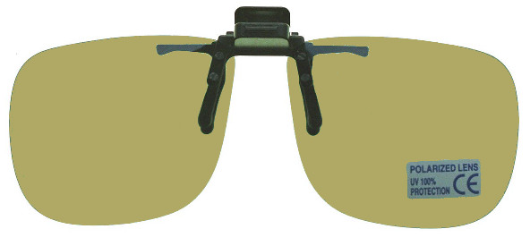 F 5  braun - FLIP POL  hochklappbar, 46 x 57, zum Schneiden, made in USA nach DIN, ANSI, FDA  UV 400