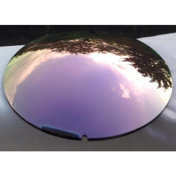 CR 39 SPIEGEL vintage-rosé (auf grau)  mit Hartschicht  Basis 4, 70mm, 1.8 - absoluter Abriebschutz -