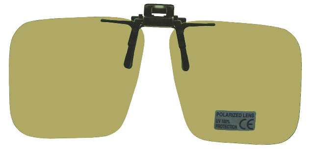 F 10   braun   FLIP POL  hochklappbar, 53 x 60, zum Schneiden, made in USA nach DIN, ANSI, FDA UV 400